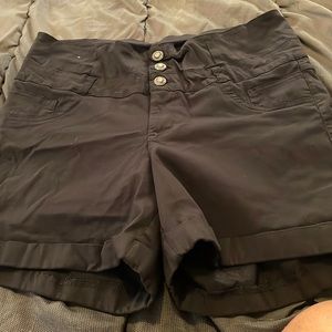 One5One black shorts size 12